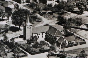 Historisches Rickelrath Luftaufnahme Kirche