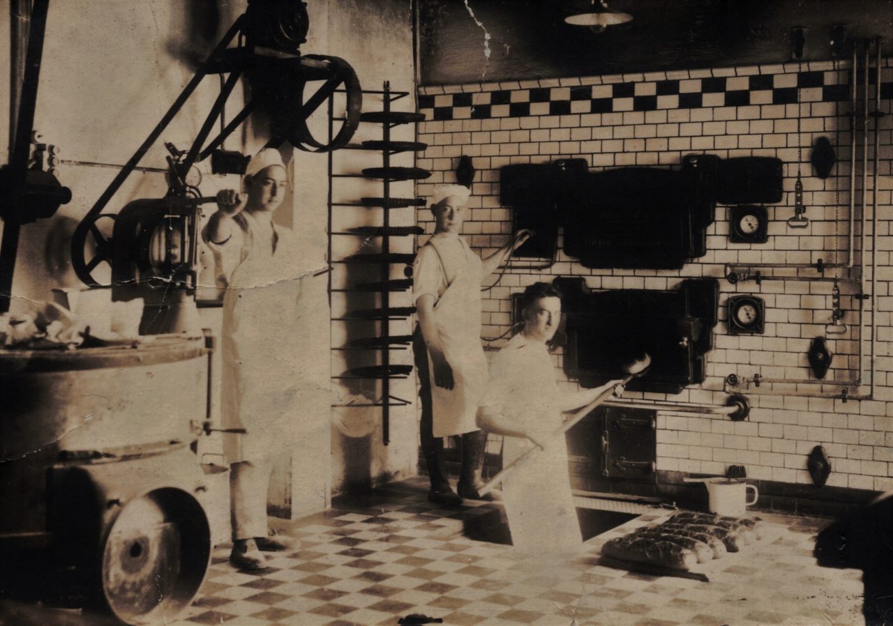 Historisches Rickelrath Backstube alte Bäckerei